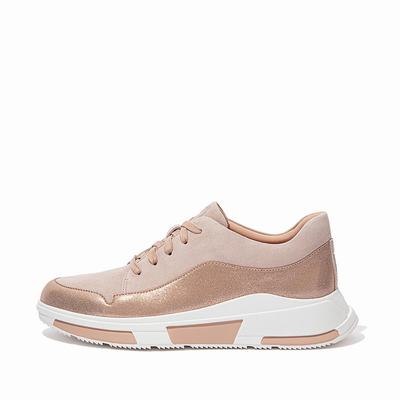 Fitflop Freya Suede - Sneaker Damen - Beige (DRA540237)